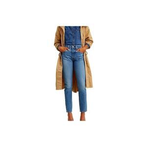 Levis 501 Skinny Button Fly Classic 5 Pocket High Rise Womens Jeans Size 27/28